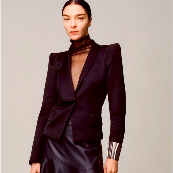 NWT Zara Fall/Winter 2023 Black Tuxedo Jacket